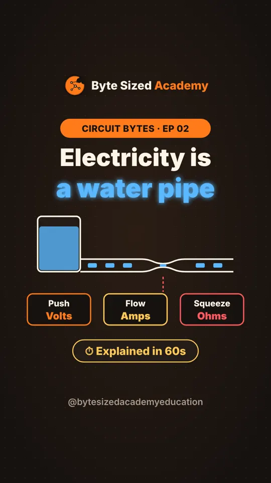 Cover of Circuit Bytes episode 2: Voltage, current and resistance